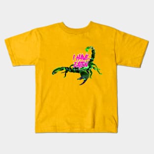 i have eaten SCORPION Kids T-Shirt